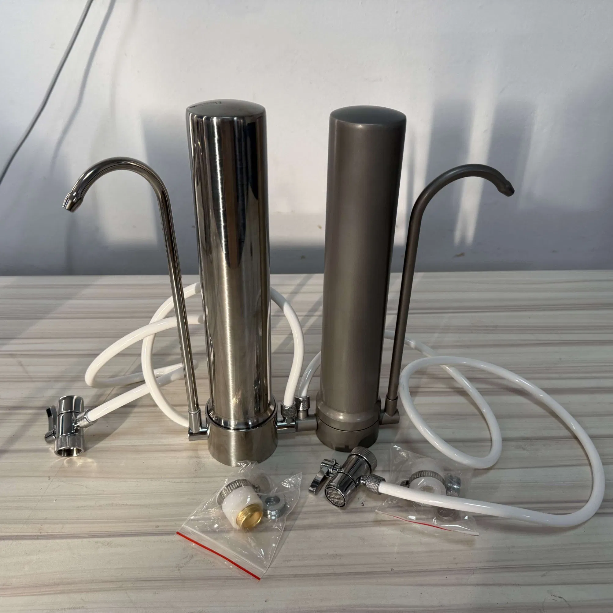 Desktop Table Single Stage Normal Water Only Stainless Water Filtration Purifier