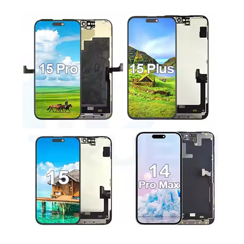 Top Seller LCD OLED Incell for iPhone OLED Screen Display Replacement Phone Parts for iPhone 17 16 15 14 13 12 11 Xs Max X 8 7 6 Jk Rj Zy Yk Gx Dd FHD Original