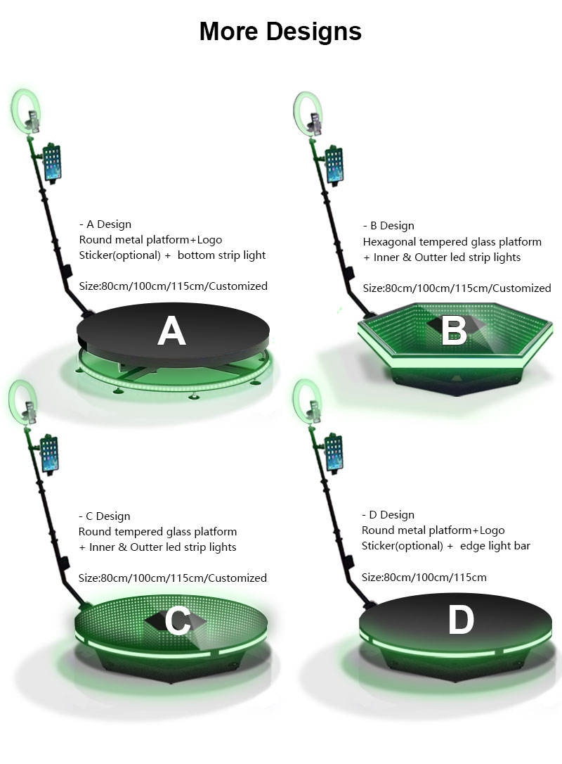 Фотобудка 360 для свадьбы с автоматическим вращением iPad