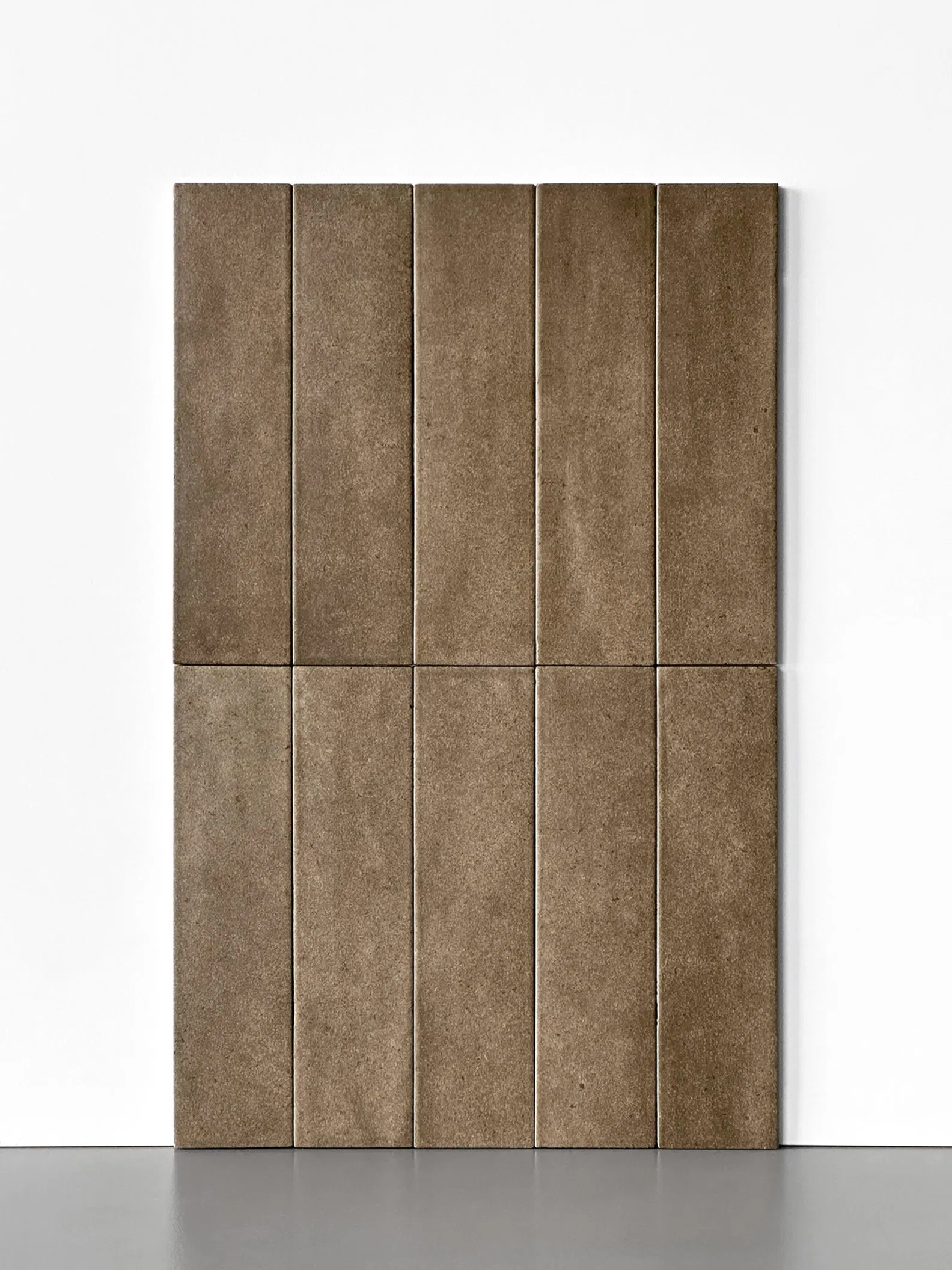 Rectangular Wall Tiles Imitating Coarse Ceramic Surfaces