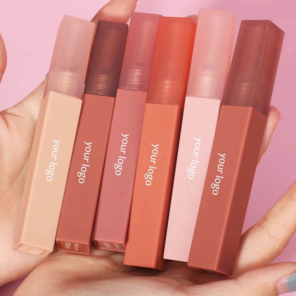 Private Label Non Sticky Long Lasting Lipgloss Liquid Lipstick Creamy Silky Velvet Matte Lip Gloss