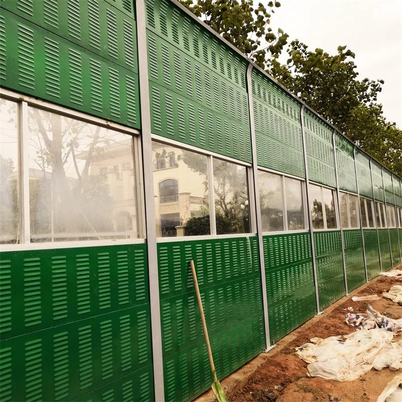 Galvanized + Powder Painted Sound Barrier Long Service Life