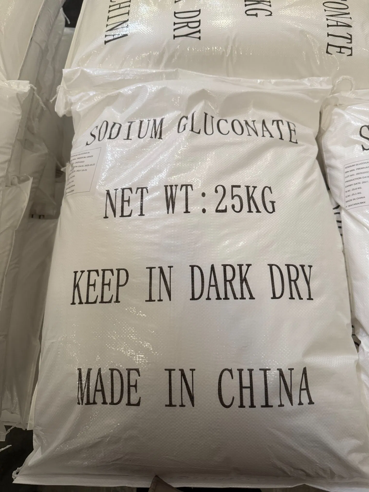 Tech-Grade Sodium Gluconate Concrete Retarder Auxiliary High Quality Chemical Powder