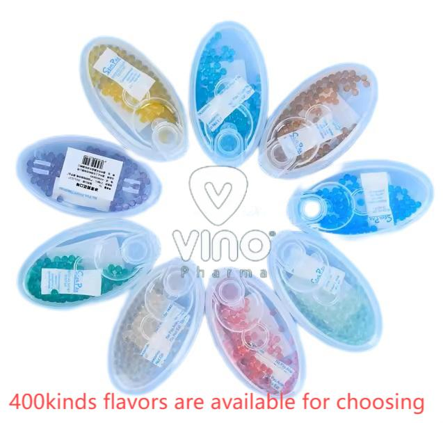 Mixed Fruit Flavored Cigarette Pops Beads Bamboo Stick Small Popping Capsule Manufacturer