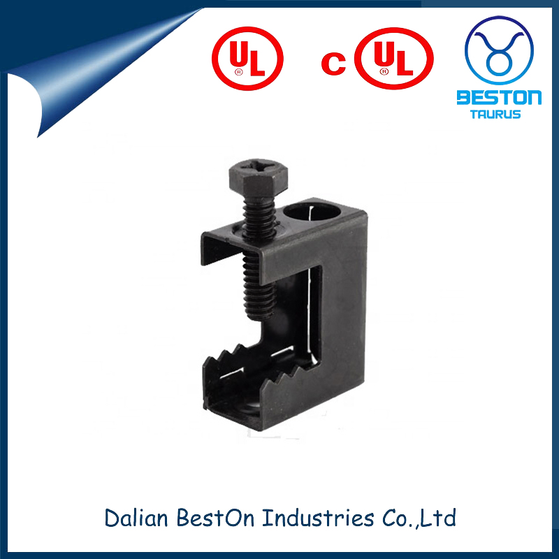 Dalian Beston China Labor-Saving Hammer-on Flange Clip Suppliers OEM Customized 5/16"-1/2" Flange Thickness Hot DIP High Strength Hammer-on Flange Clip