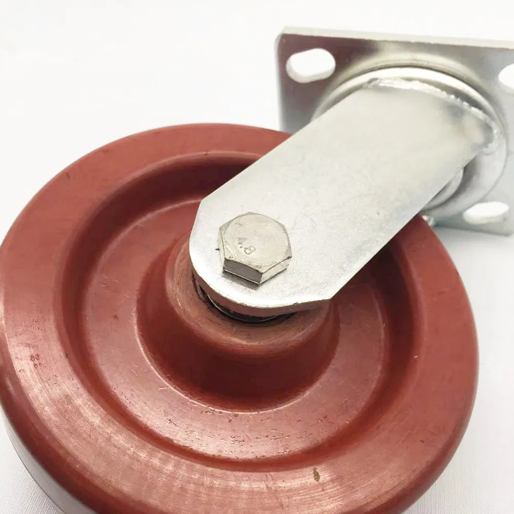 Wbd Zinc Plated 3-8 Inch Glassfibre Nylon Material -20-280 Degree Heat Resistant Caster Wheel for Bakery