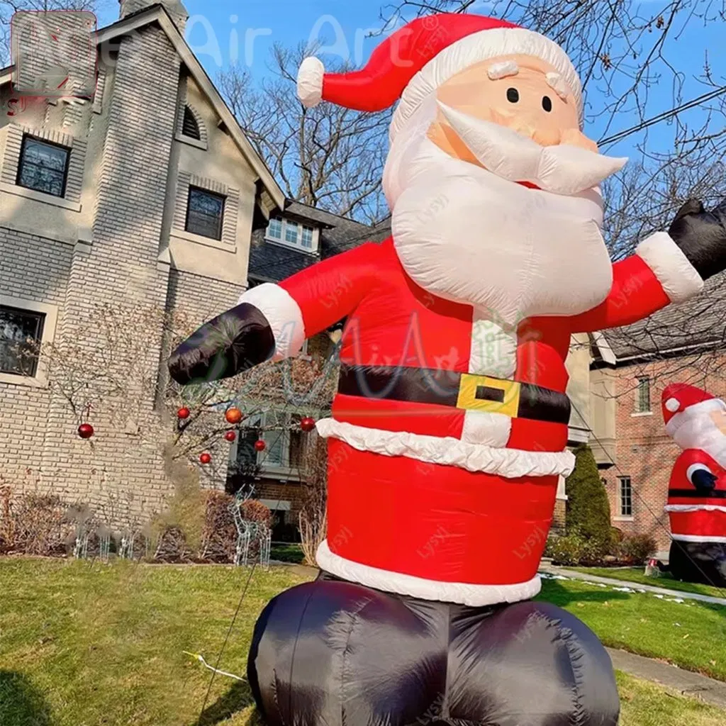 Large Inflatable Santa Claus Model for Christmas Festival Playground Decoration