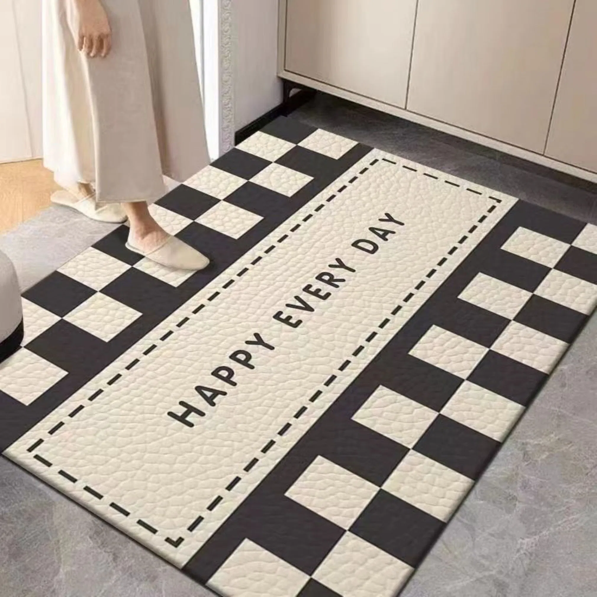 Non Slip Easy Clean Modern Customized Super Absorbent Bath Mat
