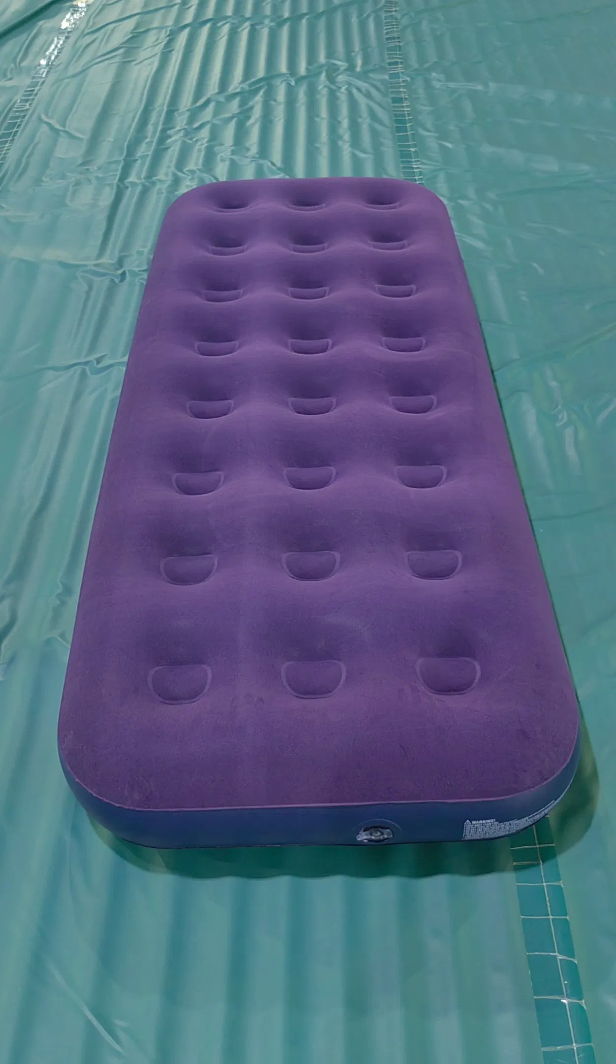 Foldable Tubular Outdoor Inflatable Air Mattress Bed Anti-Bedsore for Camping and Hotel Use