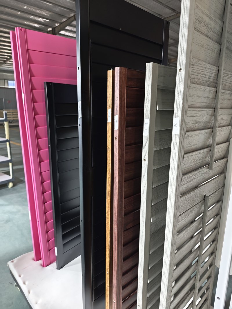 Premium PVC Interior Window Covering Shutters Full Height with or Without Midrail