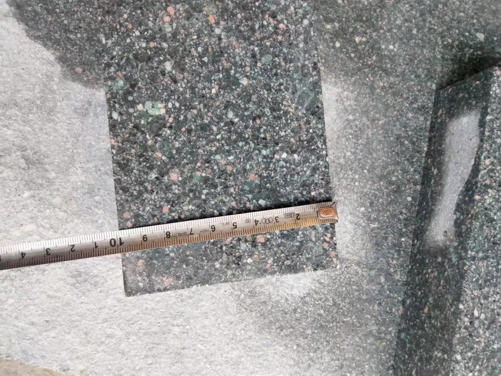 Natural Green Granite Stone Porphyry Stone Pavers for Sale