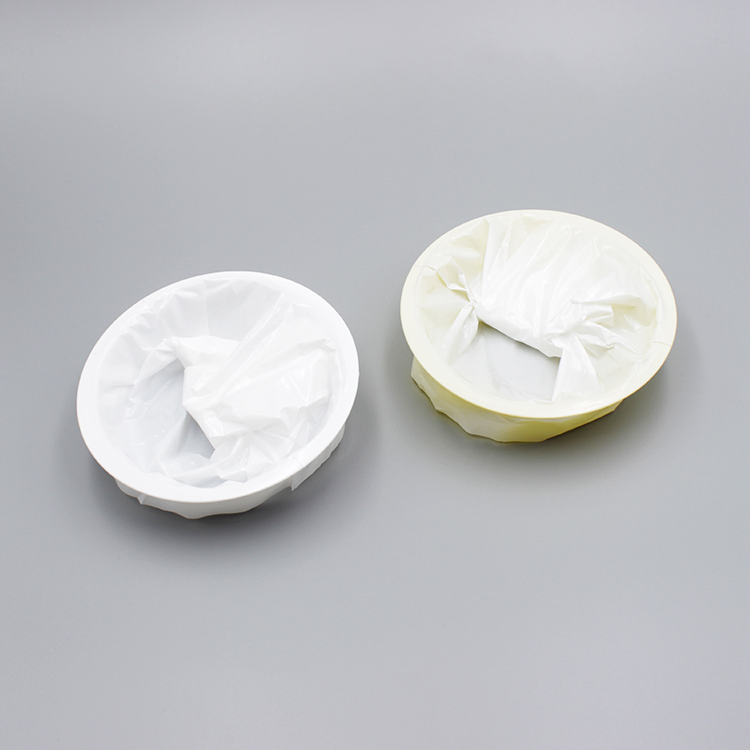 Used for Hospital/ Travel /Airplane/ Disposable Blue Plastic Vomit Bag with Ring