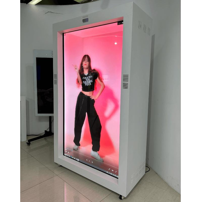 86inch Touch Screen Android Ai Transparent Digital Signage 3D Holobox