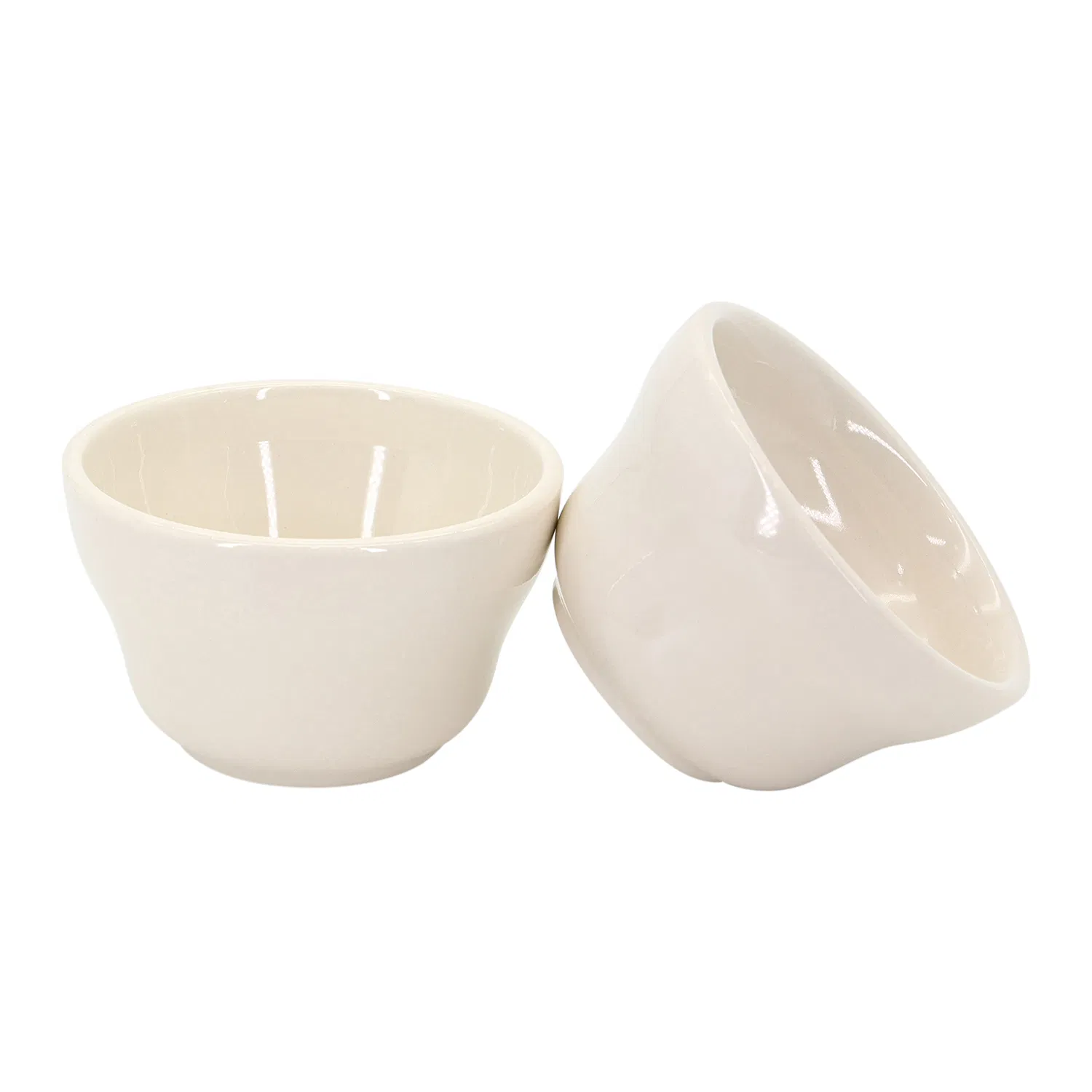 Customizable Pure White Ceramic Bowls for Logo Printing