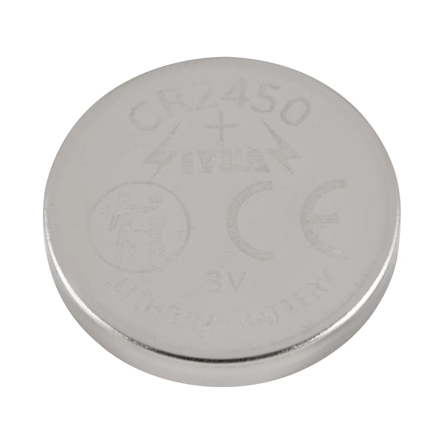 Wholesale Cr2450 3V Primary Lithium Button Cell Battery Carded with CE