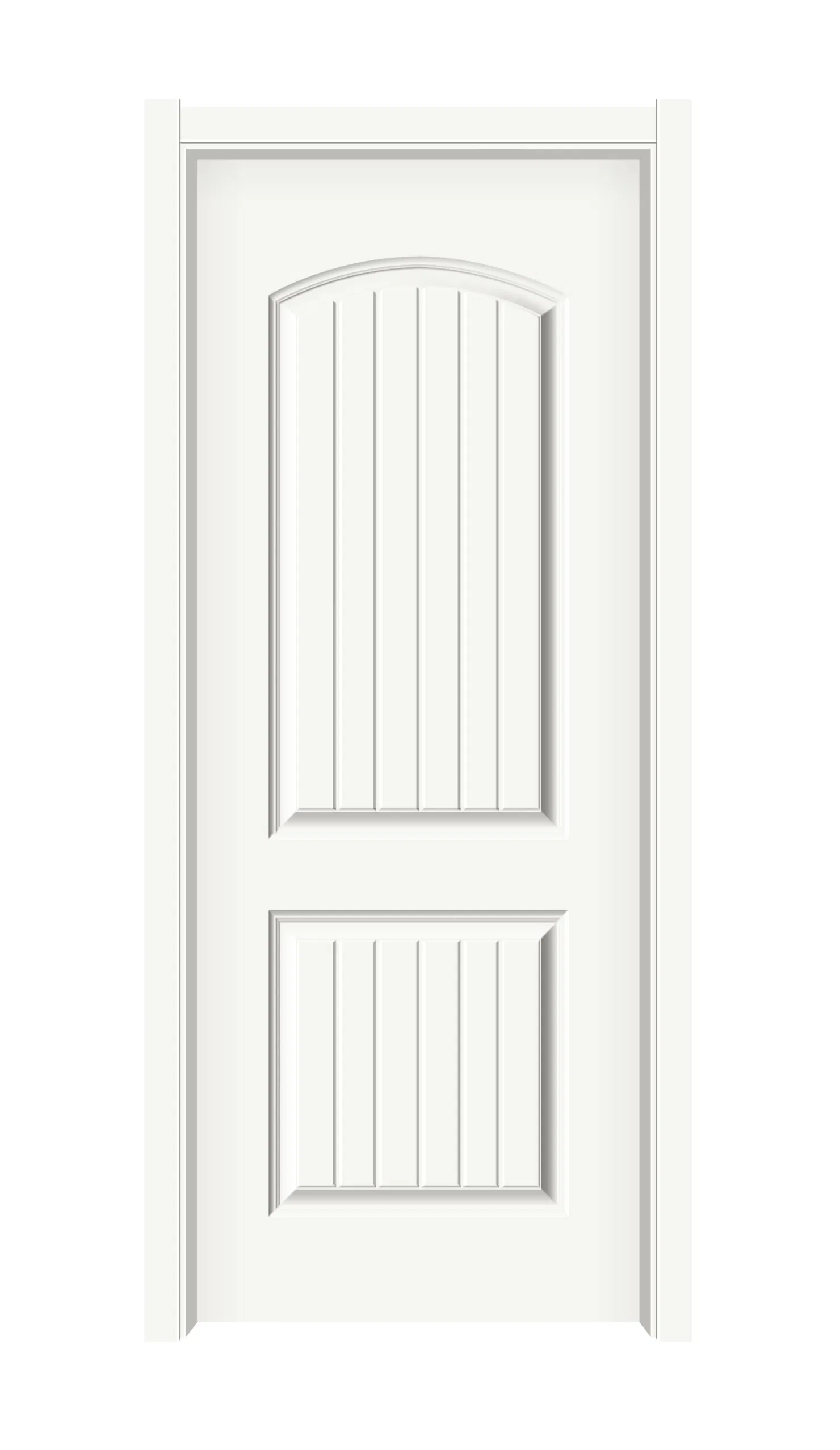 Simple Design White Primer Door Skin Panel for Decoration