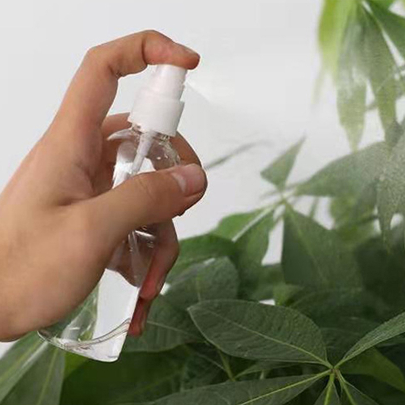 Empty Plastic Transparent Refillable Fine Mist Spray Bottle, Clear Empty Spray Bottles Plastic Refillable Cosmetic Container Wbb13323