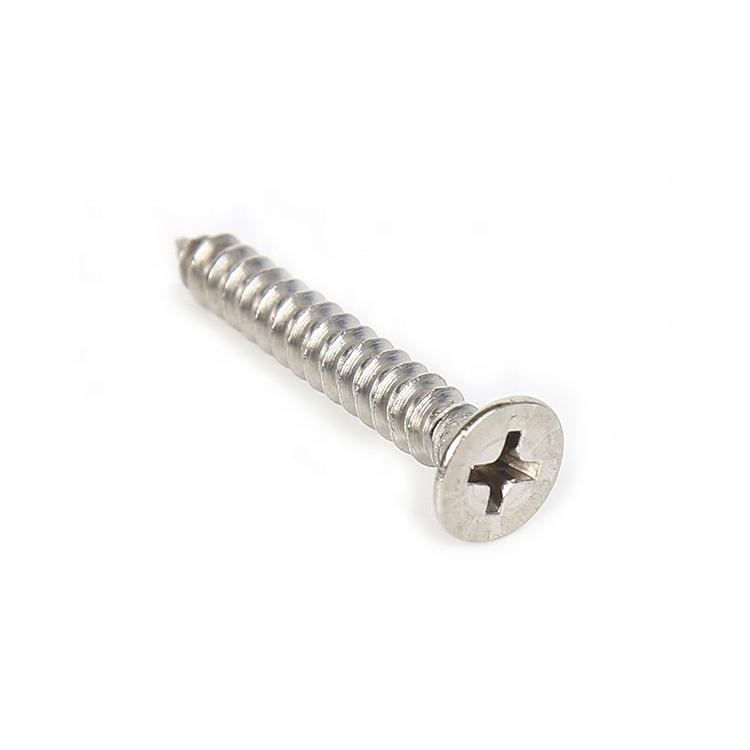 Carbon Steel Screw Manufacturer Phillips Contersunk Head Self Tapping Screw Tapping Metal Screw