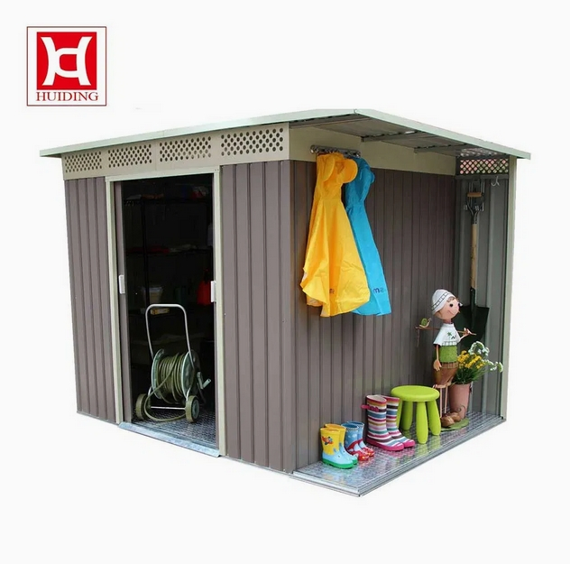 Factory Direct Sale Metal Shed Outdoors Prefab Storage Tools Room