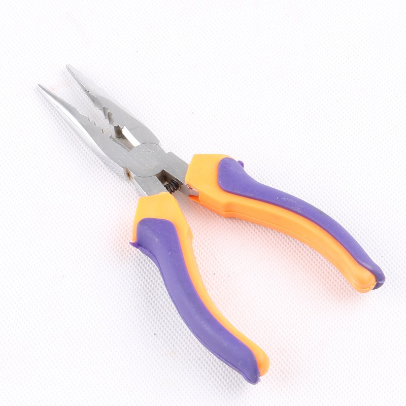 Пинцет для наращивания волос Keratin, сталь, 4 насадки