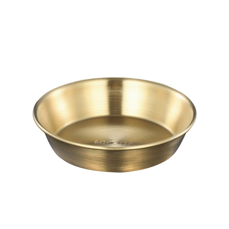 Exquisite Western Food Durable Stainless Steel Sauce Dish Perfect for Restaurants and Catering