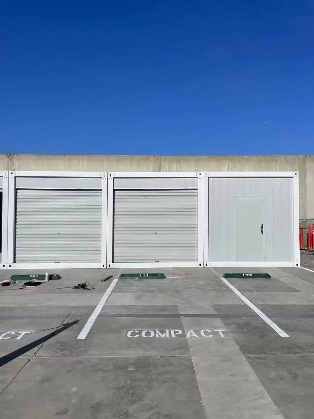 China Prefab Prefabricated Detachable 20FT 40FT Modular Portable Mobile Home House Cabin Container Storage Warehouse Car Garage for Sale