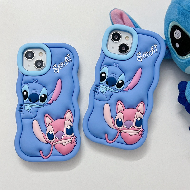 Чехол силиконовый Stitch для iPhone 16 PRO Max 11-15