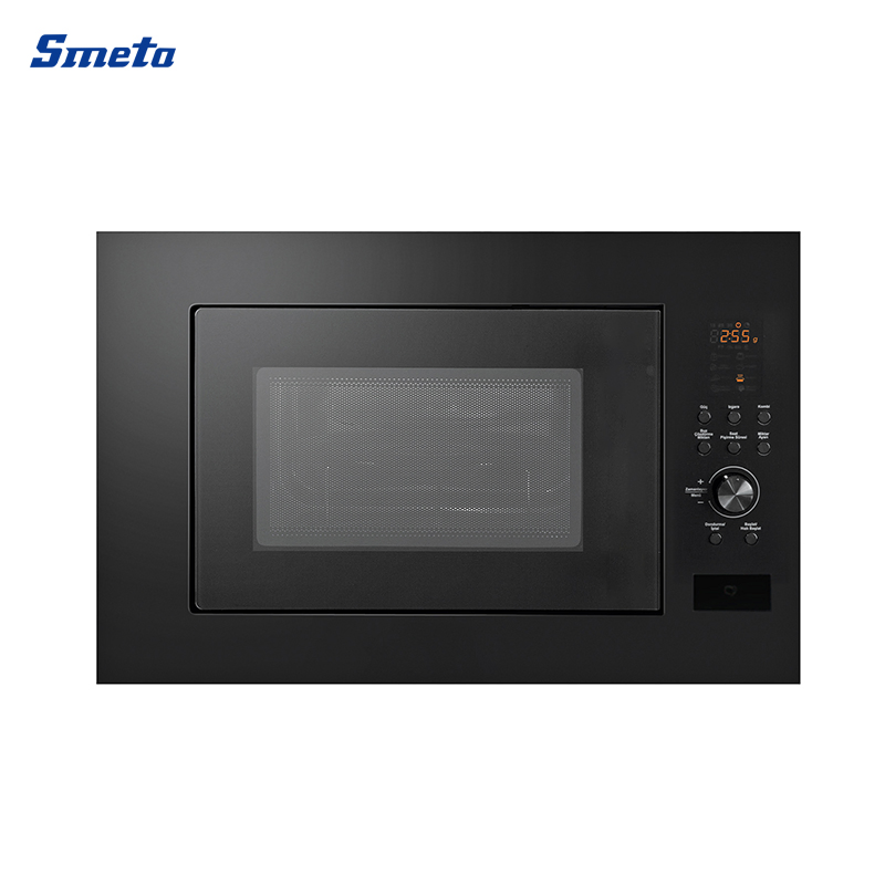 20L Black Color Built in Microwave Oven with Grill