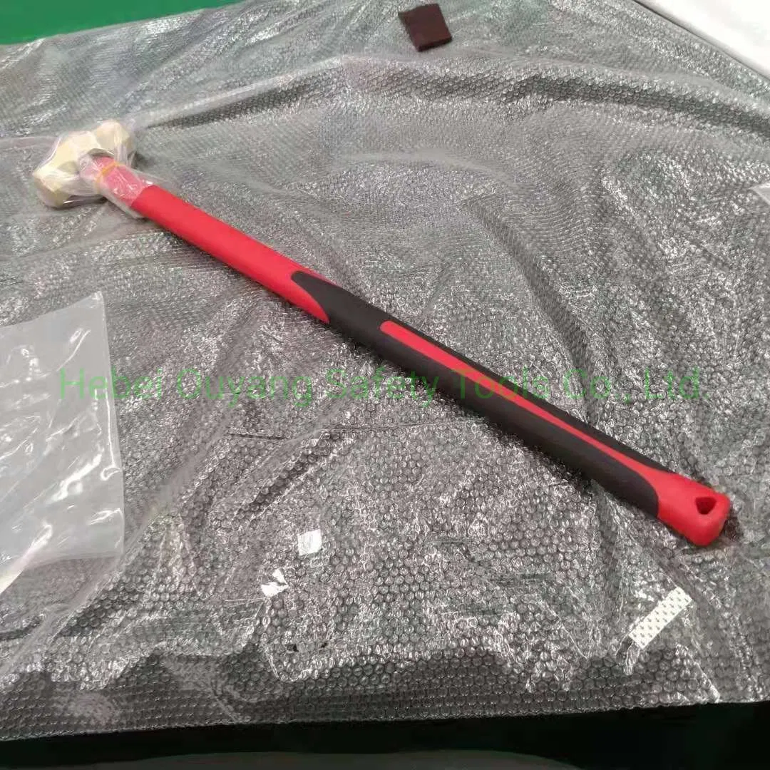 Non-Sparking Sledge Hammer, 2000g, Fiberglass Handle, Atex