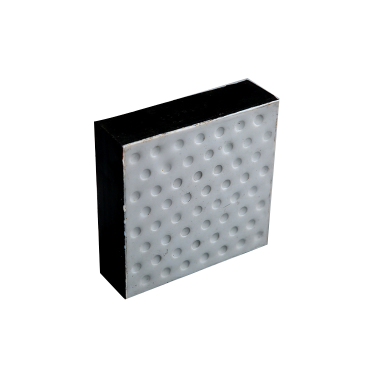 Natural Rubber Vibration Damping Bearing Pads PTFE Bridge Bearing Used for Bridge