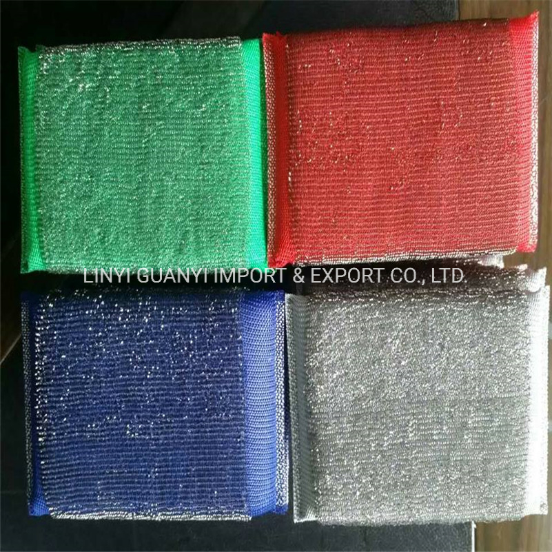 Stainless Steel Sponge Scouring Pad Scrubber Material Dish Cloth for Cleaning