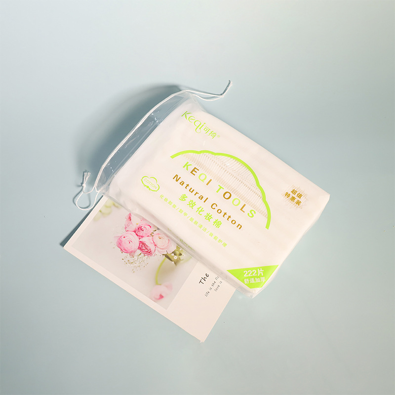 Factory Wholesale Disposable Water-Saving Nail Remover Cotton Pads Thickened Cosmetic Cotton Pads