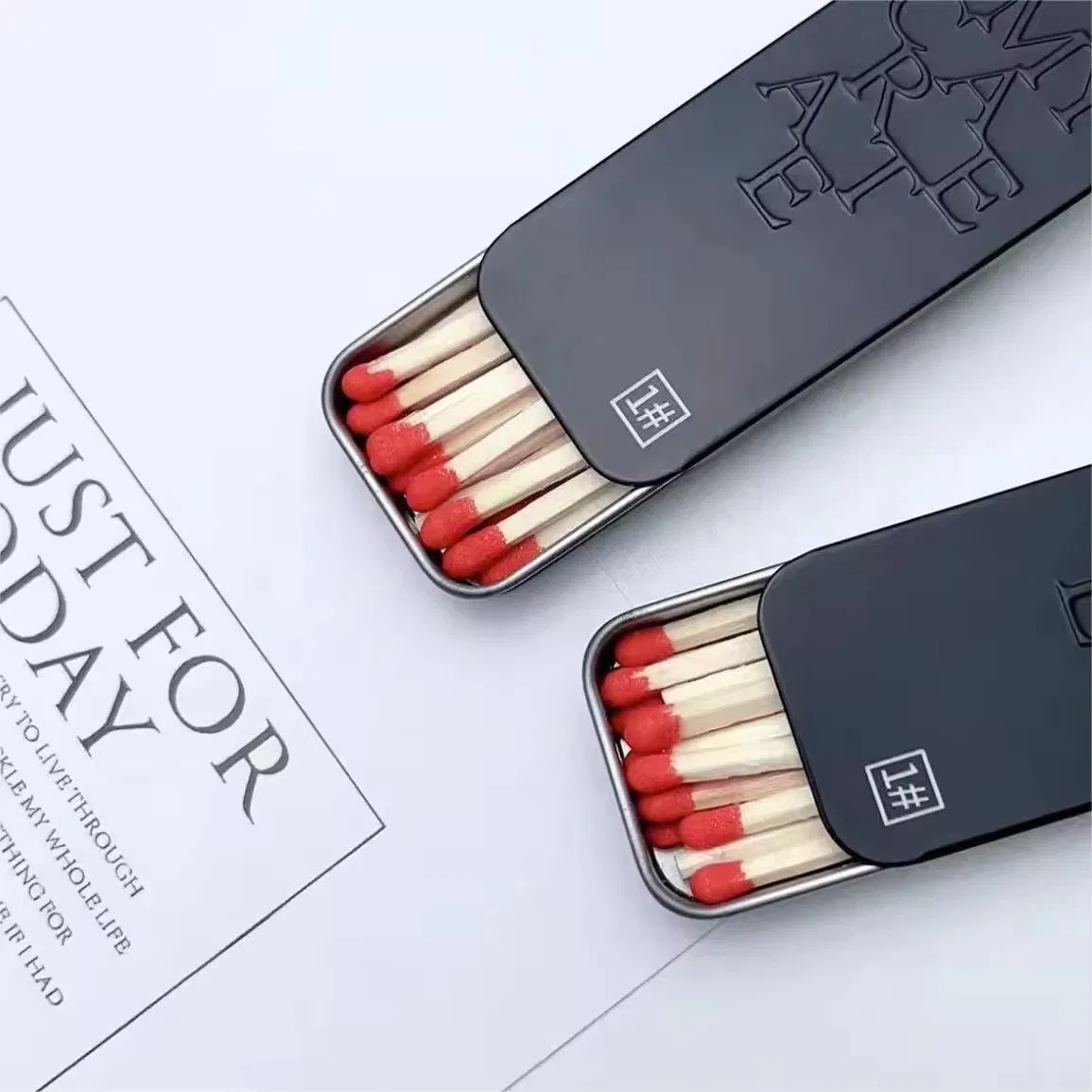 Customized Safety Match Box Set for Household Candle Lighting