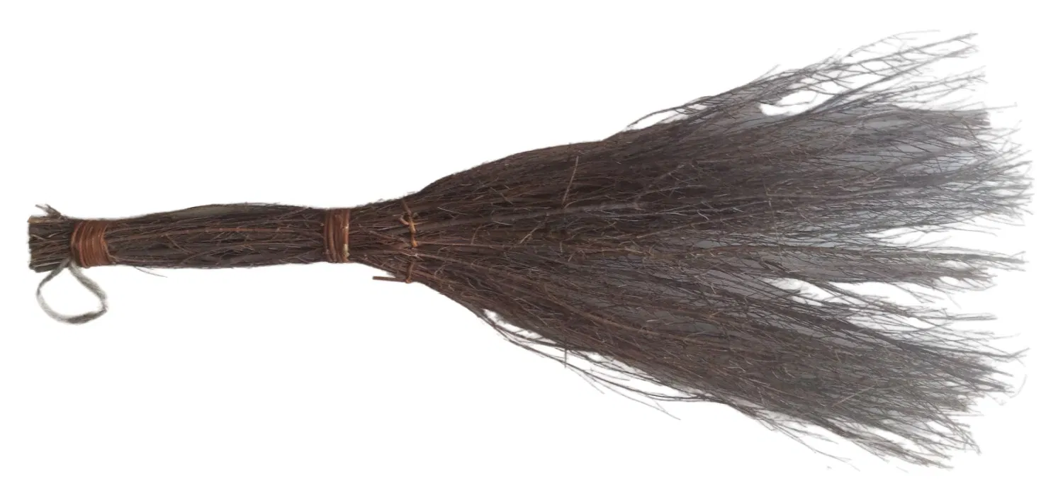 Charming Pine Broom for Elegant Floral Arrangements and Decor