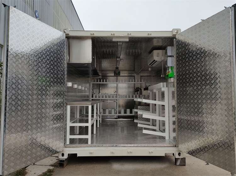 High Quality Modern Container Prefab Houses for Bubble Tea