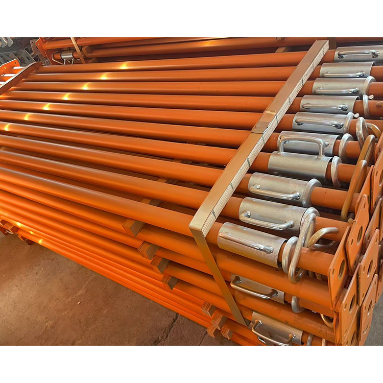 Easy Installation Q345 Steel Telescopic Tubular Steel Prop Galvanized Steel Acrow Props for Beam Formwork