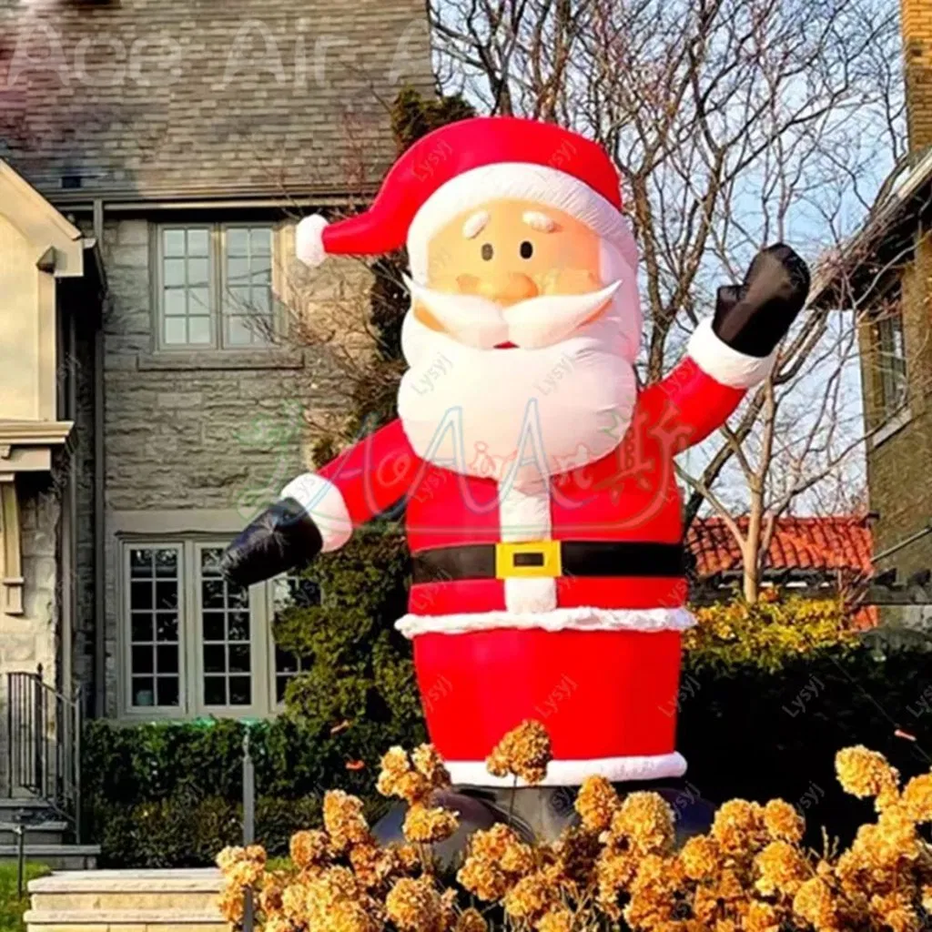 Large Inflatable Santa Claus Model for Christmas Festival Playground Decoration