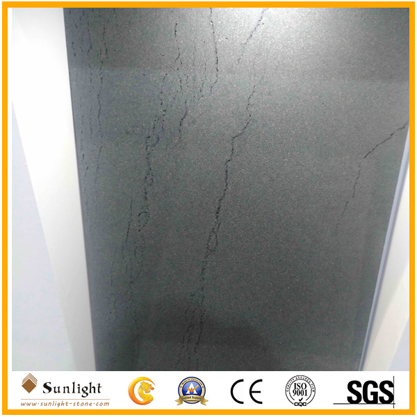 Polished/Honed/Antiblasted Ants Line Bluestone Basalt for Wall Decorataion