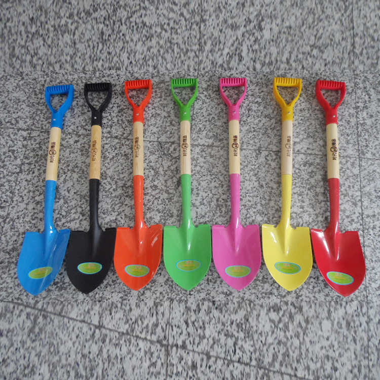 Portable Multifunction Outdoor Children Color Tree Planting Shovel Agricultural Small Shovel
