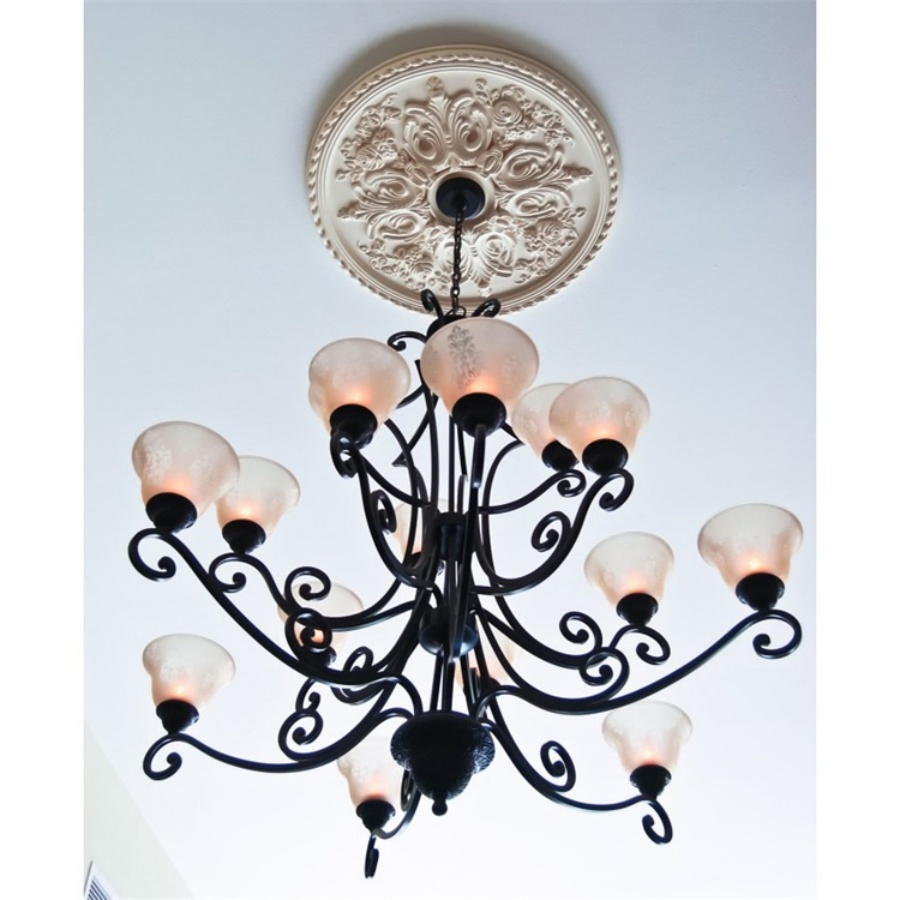 Red Base Small Panel Round Cheap Ceiling Home Decorative Material