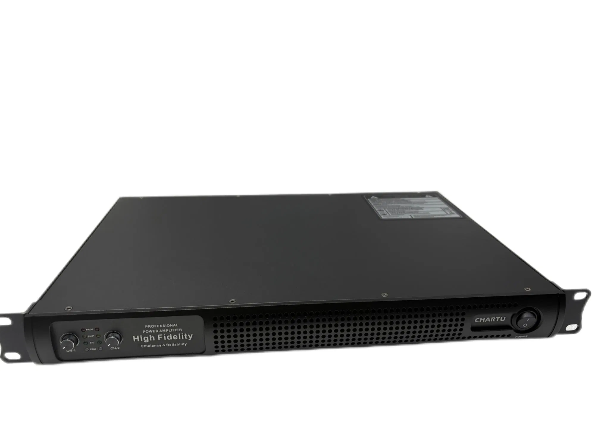 Усилитель мощности Slim 1U 250Вт+250Вт для конференц-залов