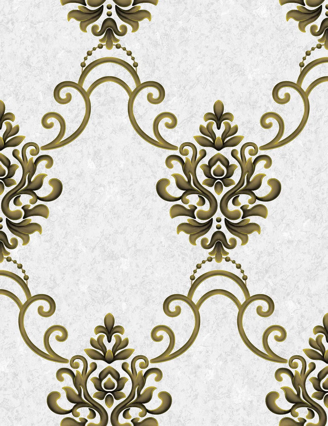 Deep Embossing Wallpaper Vinyl Wall Paper for Home Decor