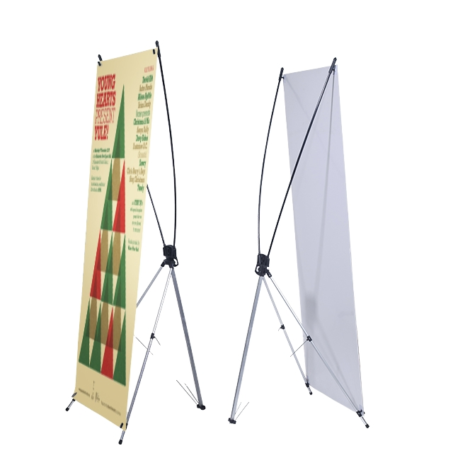 Outdoor X Banner Stand X Banner Stand Standing Banner Customised