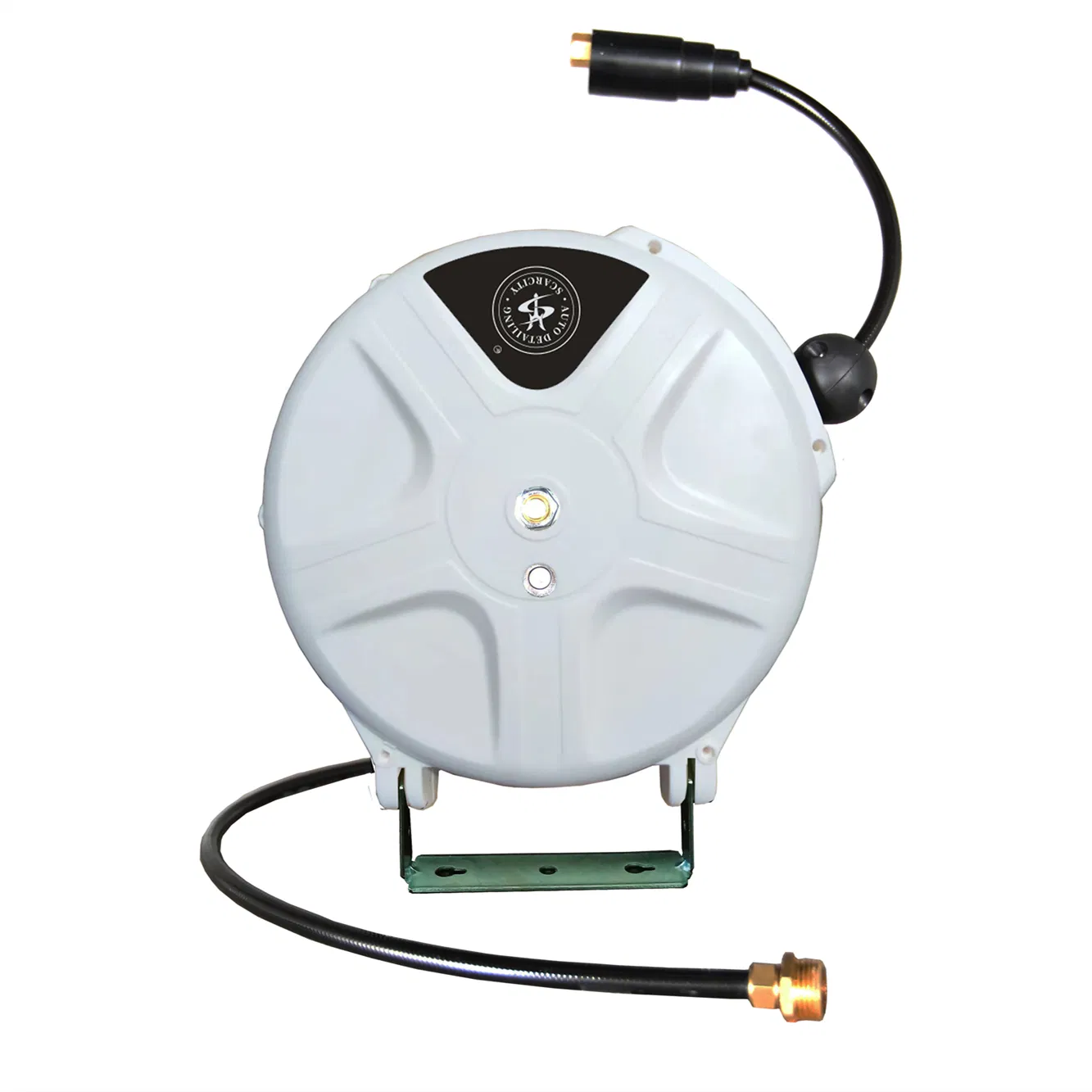 Scarcity Auto Spring Rewind Air/Water/Electrical Cable Hose Reel Drum