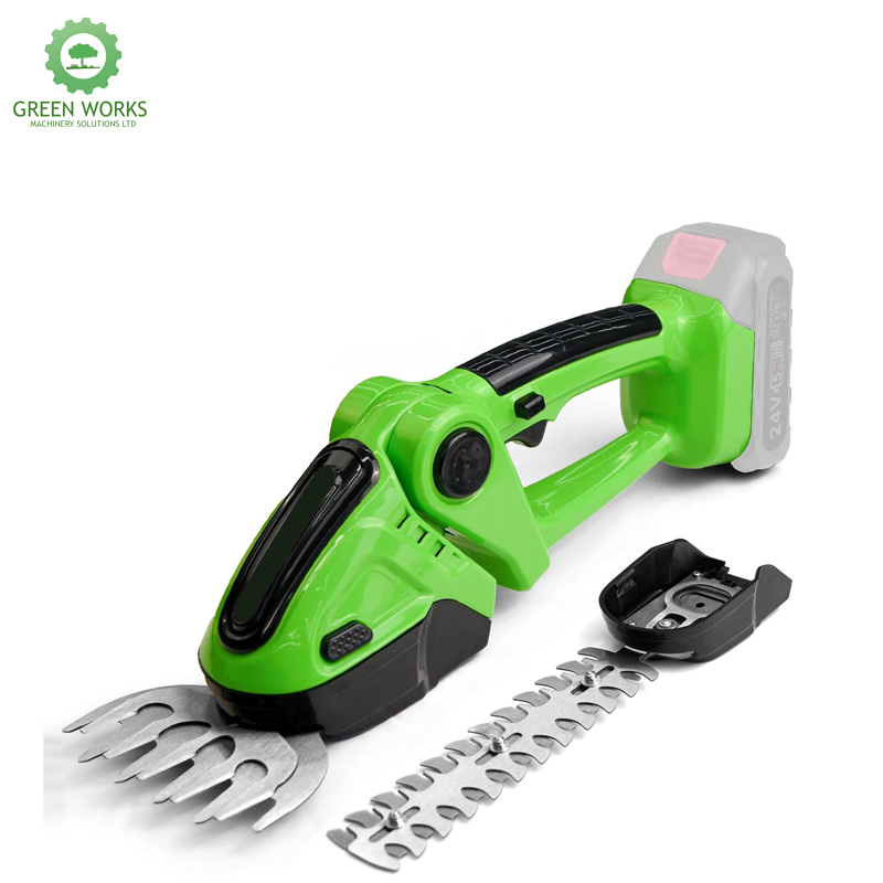 Mini Lithium Battery Garden Grass Electric Hedge Trimmer for Greenbelt Shrub Weed Pruning