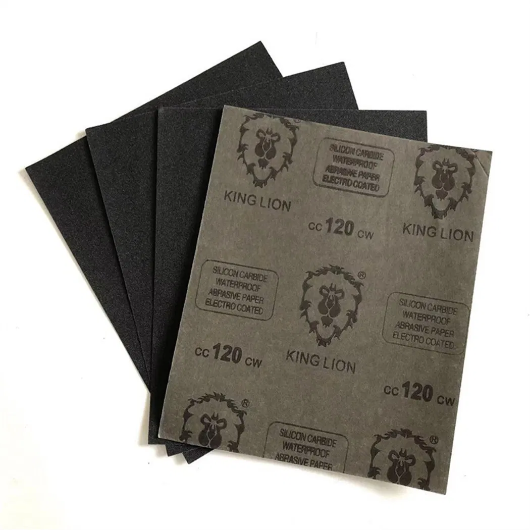 Наждачная бумага из коричневого корунда для полировки