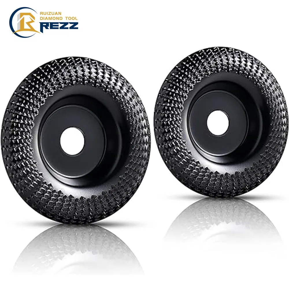 Wood Carving Disc Wood Grinding Wheel Wood Shaping Wheel Wood Grinding Shaping Disc Grinder Wheel Disc for Angle Grinders