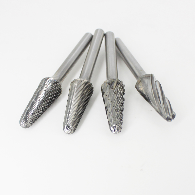 Wholesale Price Type L Sx Tooth Taper Carbide Burr Burrs for Metal Steel