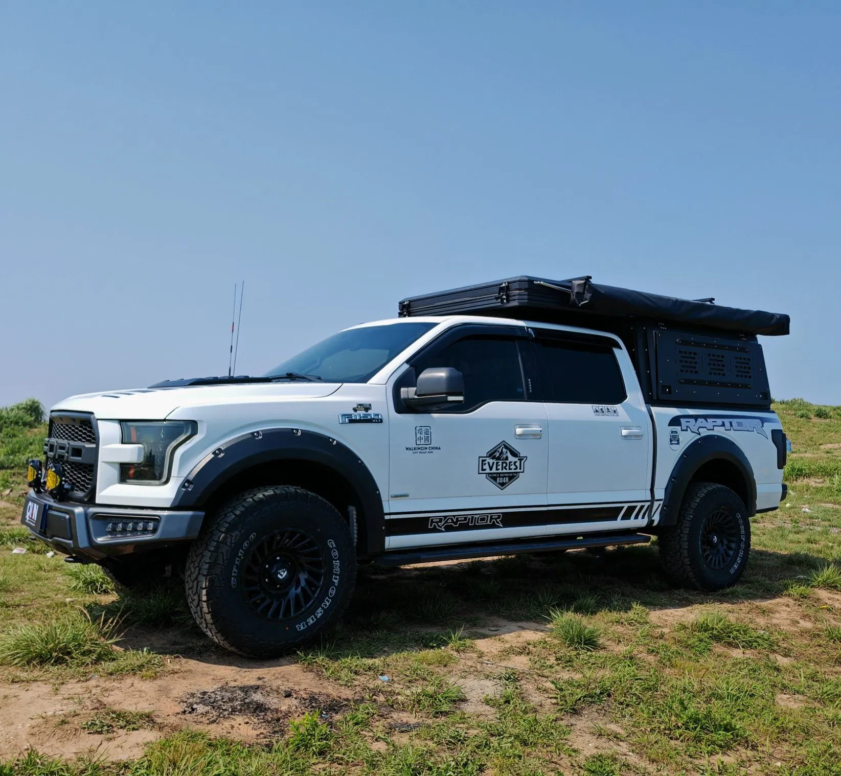 Тяжелый алюминиевый кемпер-кэнопи для внедорожного пикапа 4x4