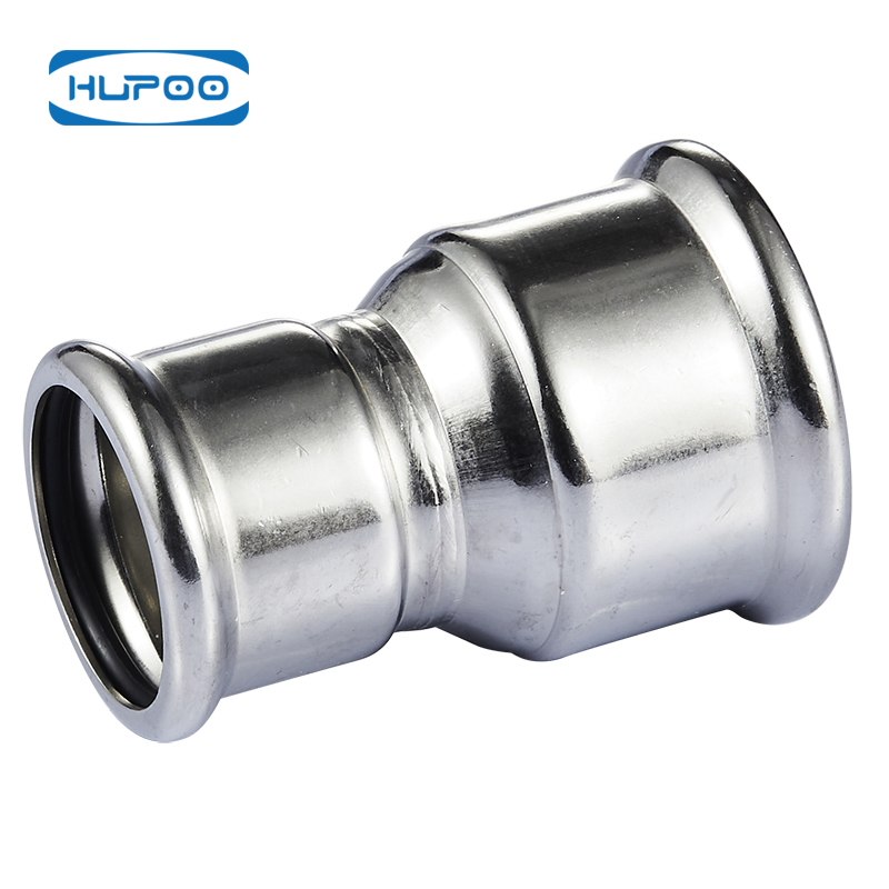 304 or 316L Stainless Steel Press Fitting Slip Coupling for Repair M Profile